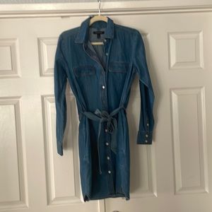 Banana Republic denim shirt dress